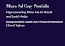 write high converting ad copy, headlines and taglines